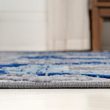 Mediterranean Medallion Indoor/outdoor Area Rug